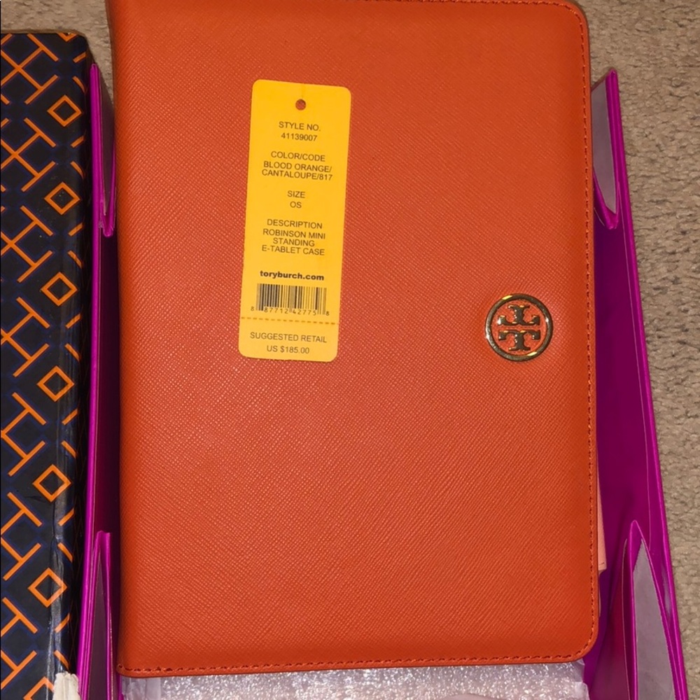 Brand New Tory Burch IPad Mini Leather Case